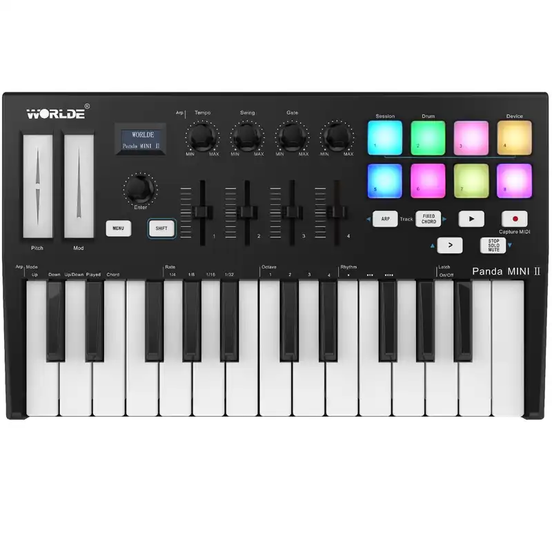 میدی کنترلر ورلد مدل Panda mini 2