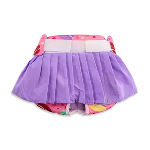 پوشک سگ تادو طرح ماده دامنی کد 1122 سایز L