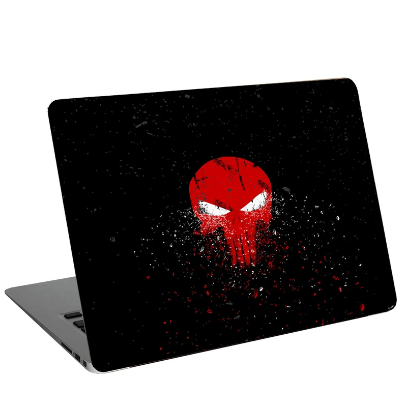 استیکر لپ تاپ طرح Punisher کد C-157 مناسب برای لپ تاپ 15.6 اینچ