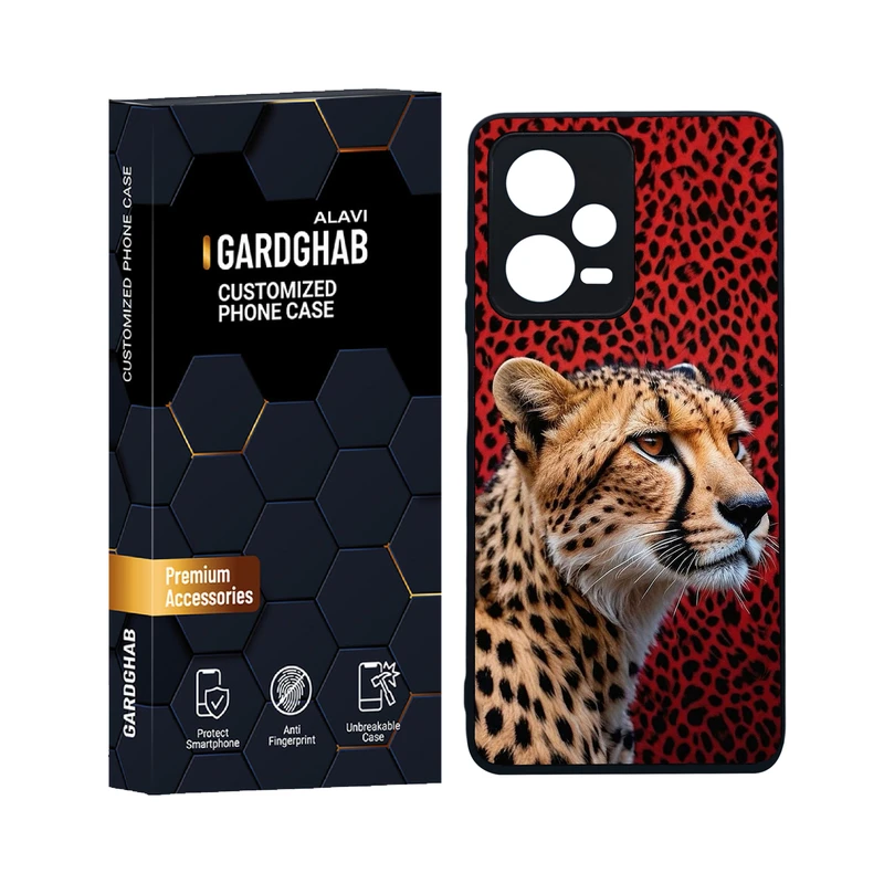 کاور گارد قاب علوی مدل دورژله ای حیوانات مناسب برای گوشی موبایل شیائومی Redmi Note 12 Pro 5G