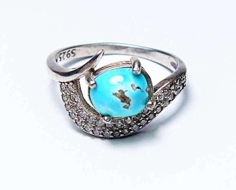 انگشتر نقره زنانه مدل F98