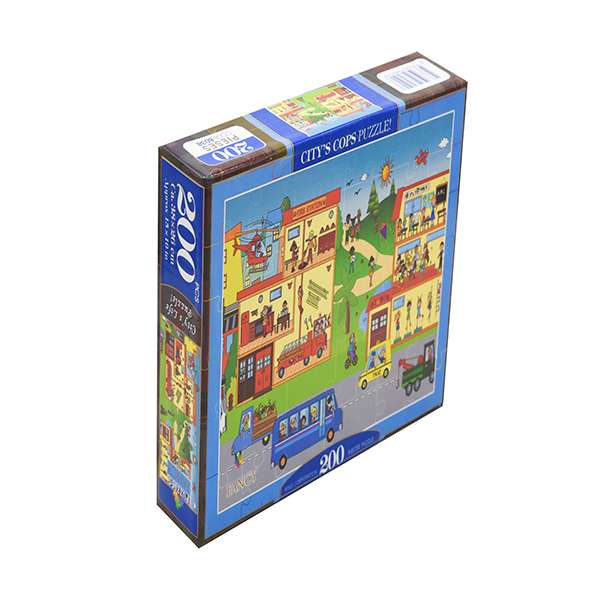 پازل 200 تکه مدل شهر پليس کد 8038