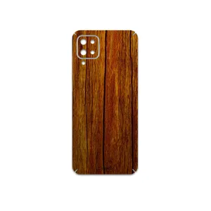 MAHOOT Orange-Wood Cover Sticker for Samsung Galaxy A12