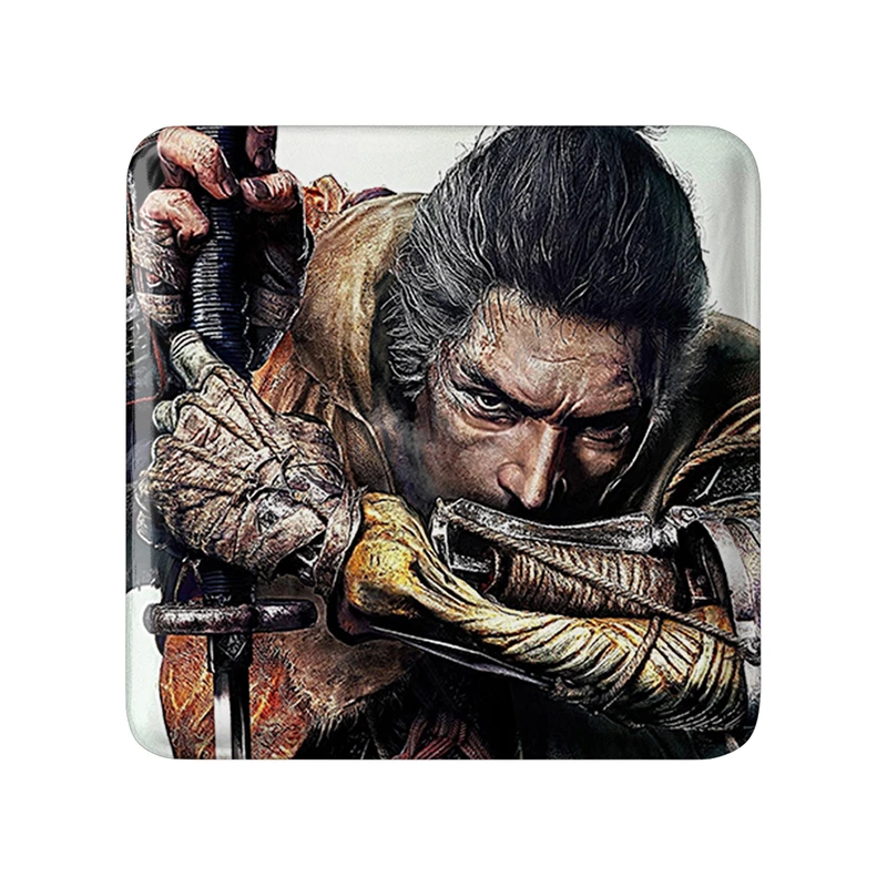 مگنت خندالو طرح کاور رسمی بازی سیکرو   مدل مربعی کد 30544