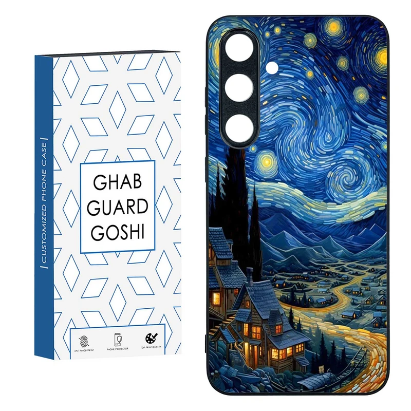 کاور قاب گارد گوشی طرح ونگوگ کد TPU-069 مناسب برای گوشی موبایل سامسونگ  GALAXY S24 FE  