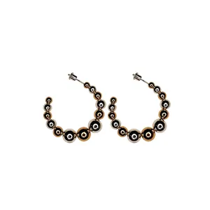 گوشواره زنانه تاش مدل حلقه مروارید