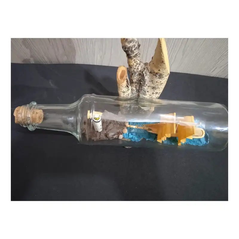 ماکت مدل کشتی درون بطری