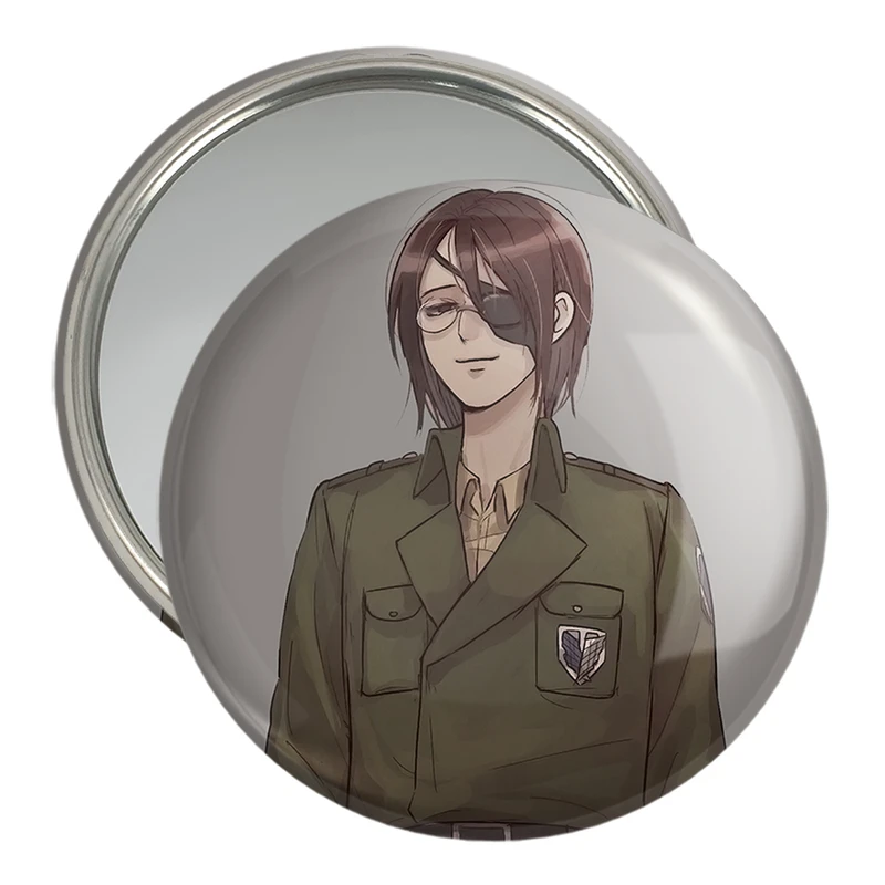 آینه جیبی خندالو مدل هانجی انیمه اتک آن تایتان Attack on Titan  کد 18608