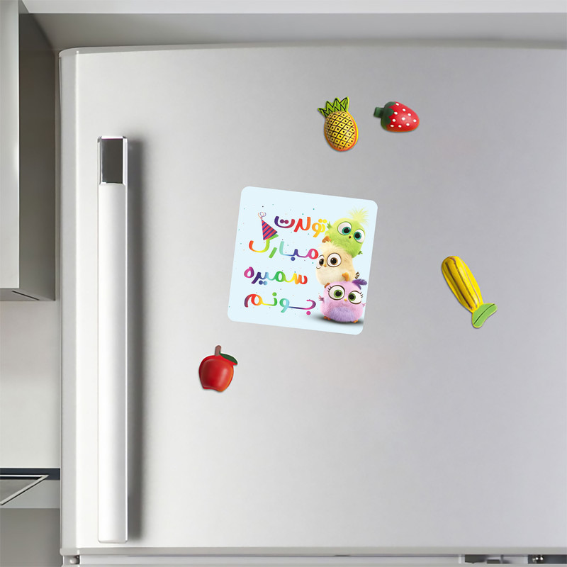 مگنت کاکتی طرح تولد سمیره مدل پرندگان خشمگین Angry Birds کد mg59076