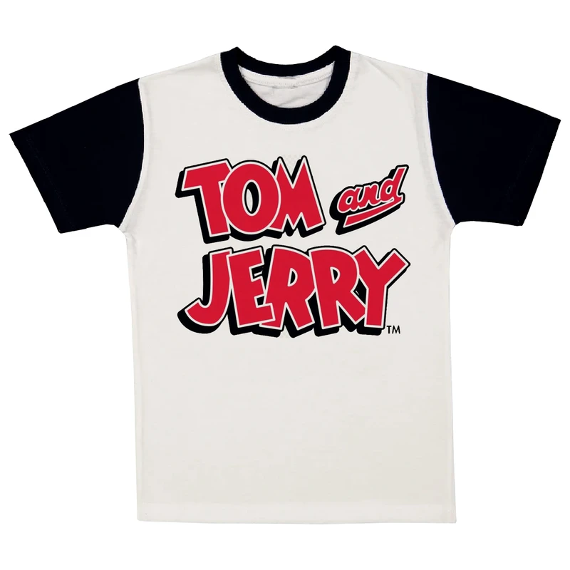 تی شرت آستین کوتاه پسرانه مدل تام و جری A68