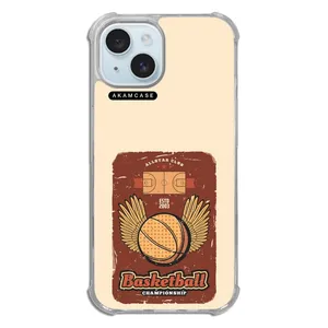 AKAM AMC-WTA15-BASKETBALL10 Cover For Apple iPhone 15