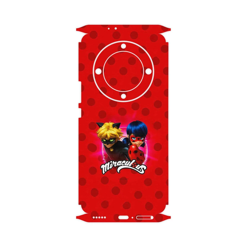 برچسب پوششی ماهوت مدل Ladybug and Cat Noir-FullSkin مناسب برای گوشی موبایل آنر X9a