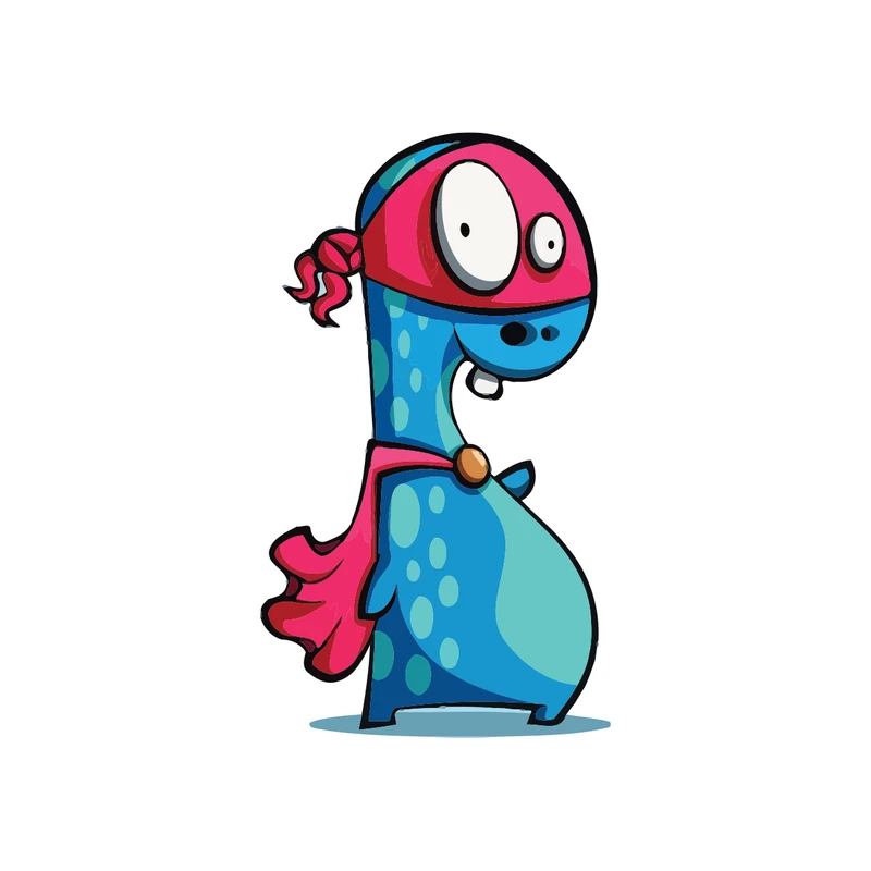 برچسب لپ تاپ طرح دایناسور قهرمان کد 1826