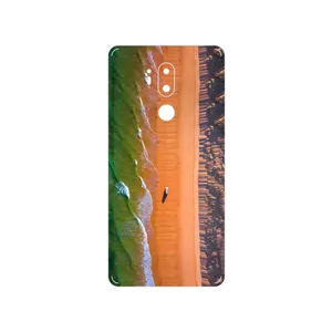 MAHOOT Beach and Green Sea Cover Sticker for LG G7 PLUS THINQ