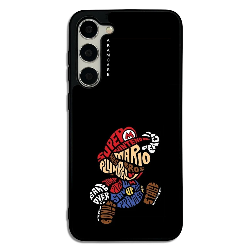 کاور آکام مدل AMC-WSGS23P-SUPER MARIO1 مناسب برای گوشی موبایل سامسونگ Galaxy S23 Plus