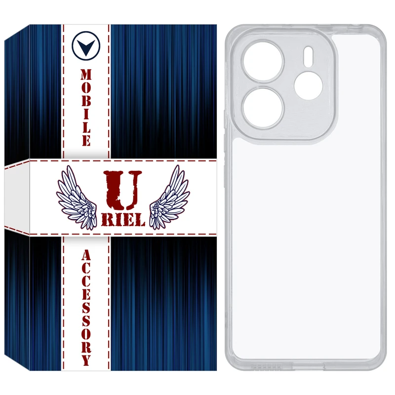 کاور یوریل مدل Clear مناسب برای گوشی موبایل شیائومی Redmi Note 14 4G