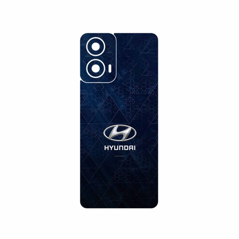 برچسب پوششی ماهوت مدل Hyundai_Logo مناسب برای گوشی موبایل موتورولا Moto G24
