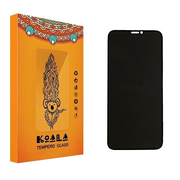محافظ صفحه نمایش حریم شخصی کوآلا مدل Fade مناسب برای گوشی موبایل اپل iPhone 11 Pro