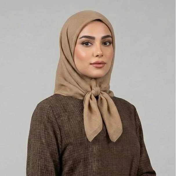مینی اسکارف زنانه مدل نخ اسلپ