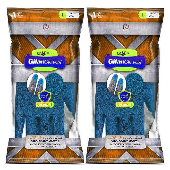 دستکش ایمنی دستکش گیلان مدل G087 مجموعه 12 عددی دستکش ایمنی دستکش گیلان مدل G087 مجموعه 12 عددی