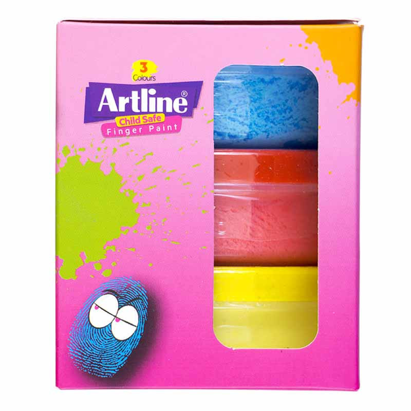 رنگ انگشتی 3 رنگ آرت لاین کد 127508