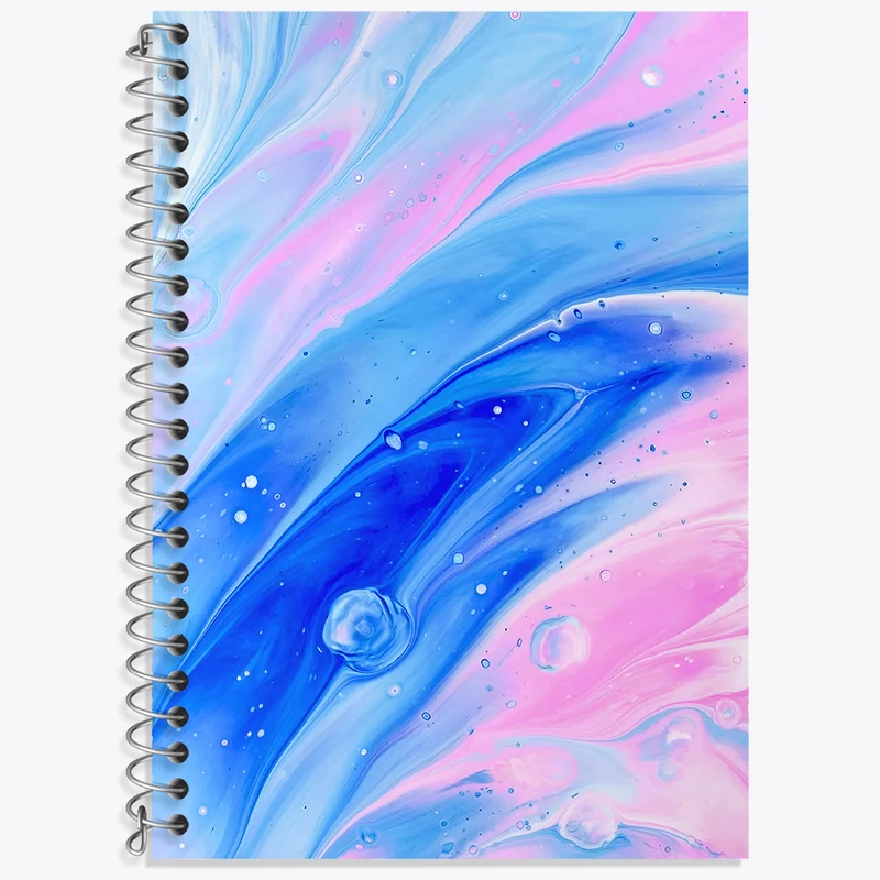 دفتر لغت 50 برگ خندالو طرح بافت رنگی کد N5422