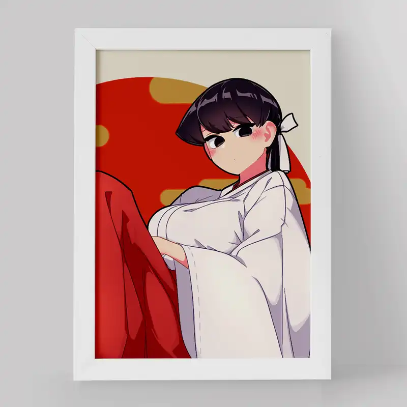 تابلو خندالو مدل انیمه کومی سان کد 16076