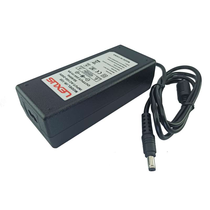 آداپتور 24 ولت 5 آمپر لکسوس مدل IR-120 آداپتور 24 ولت 5 آمپر لکسوس مدل IR-120