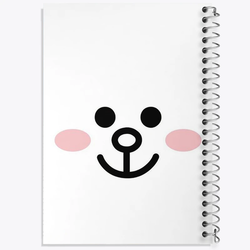 دفتر شطرنجی 50 برگ خندالو طرح خرگوش کد N1892