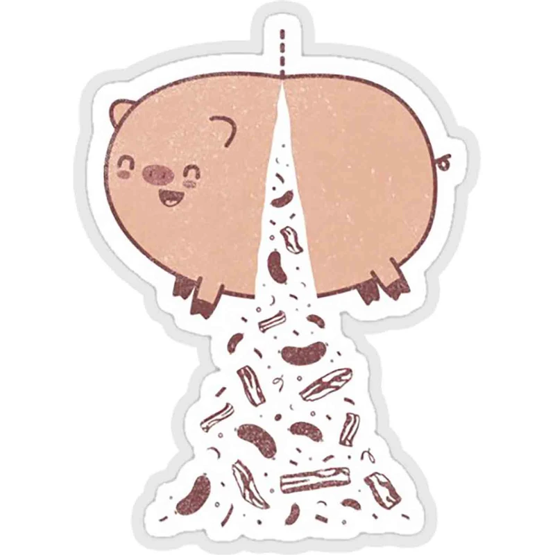 استیکر لپ تاپ طرح pig nata yeah کد ST1430