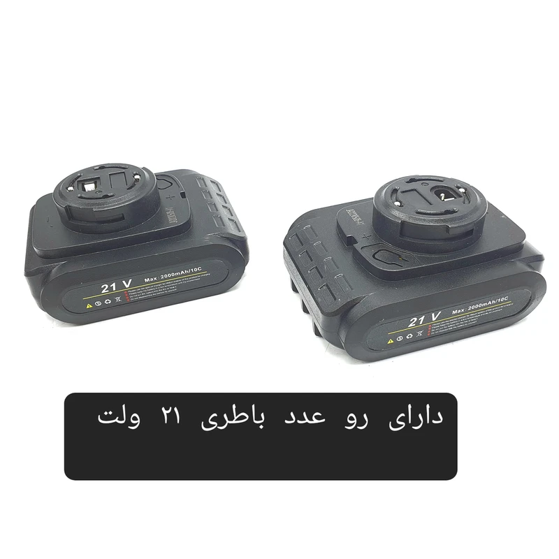 قیچی دسته تلسکوپی شارژی باس مدل S28-21V عکس شماره 16