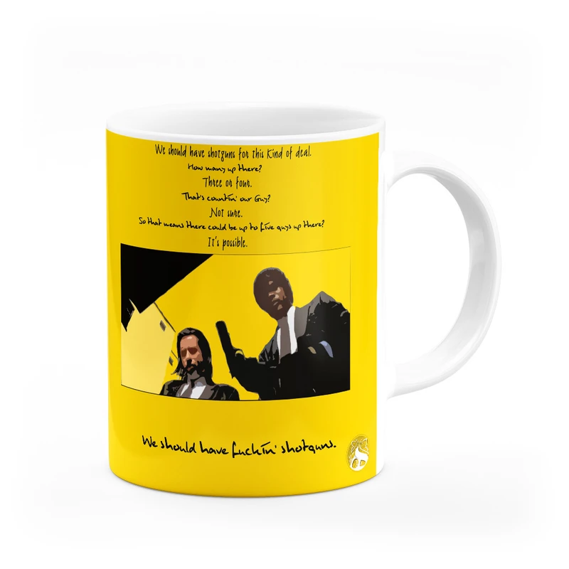 ماگ هومرو طرح پالپ فیکشن مدل MG5831