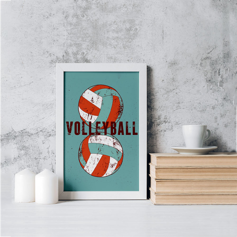تابلو خندالو مدل والیبال Volleyball کد 26428