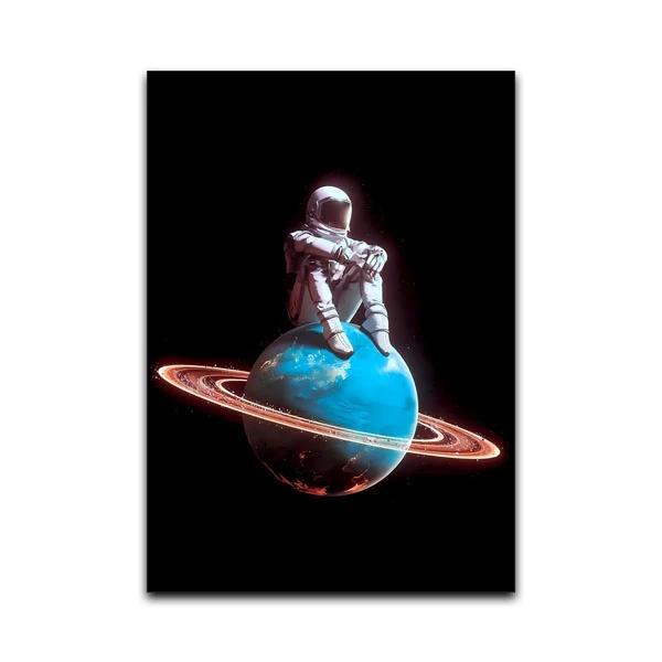 تابلو شاسی گوفی مدل فضانورد آدم فضایی طرح Space Man کد JV24