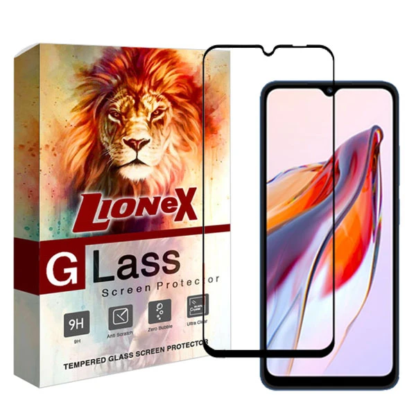 محافظ صفحه نمایش سرامیکی لایونکس مدل  CRGLUX مناسب برای گوشی موبایل شیائومی Redmi 12C