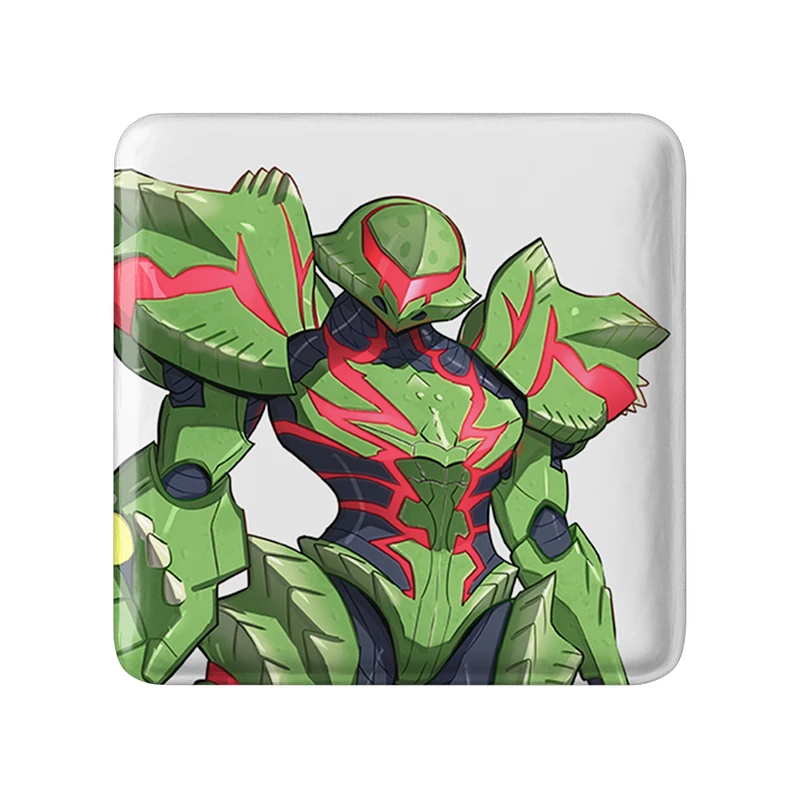 مگنت خندالو طرح بازی متروید (Metroid) مدل مربعی کد 35676