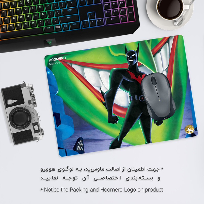 ماوس پد هومرو مدل A2722 طرح جوکر 1