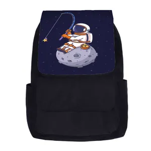 کوله پشتی بچگانه طرح فضایی کد kp166