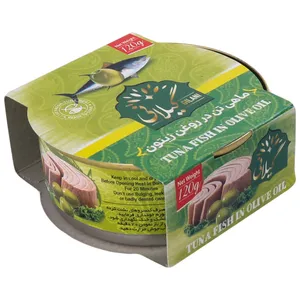 کنسرو ماهی تن در روغن زیتون گیلانی 120 گرم 