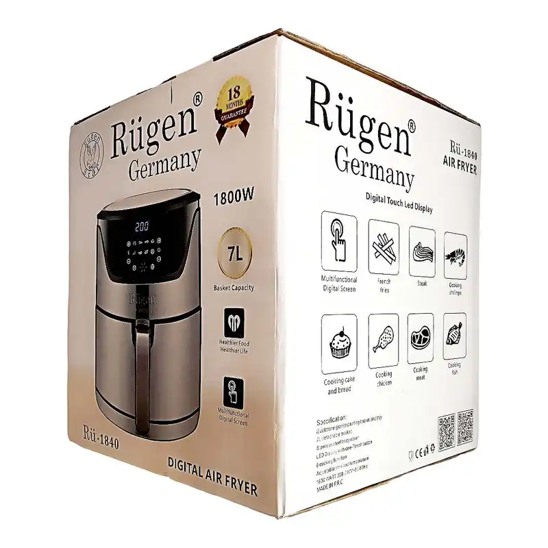 سرخ کن بدون روغن روگن مدل Rü-1840