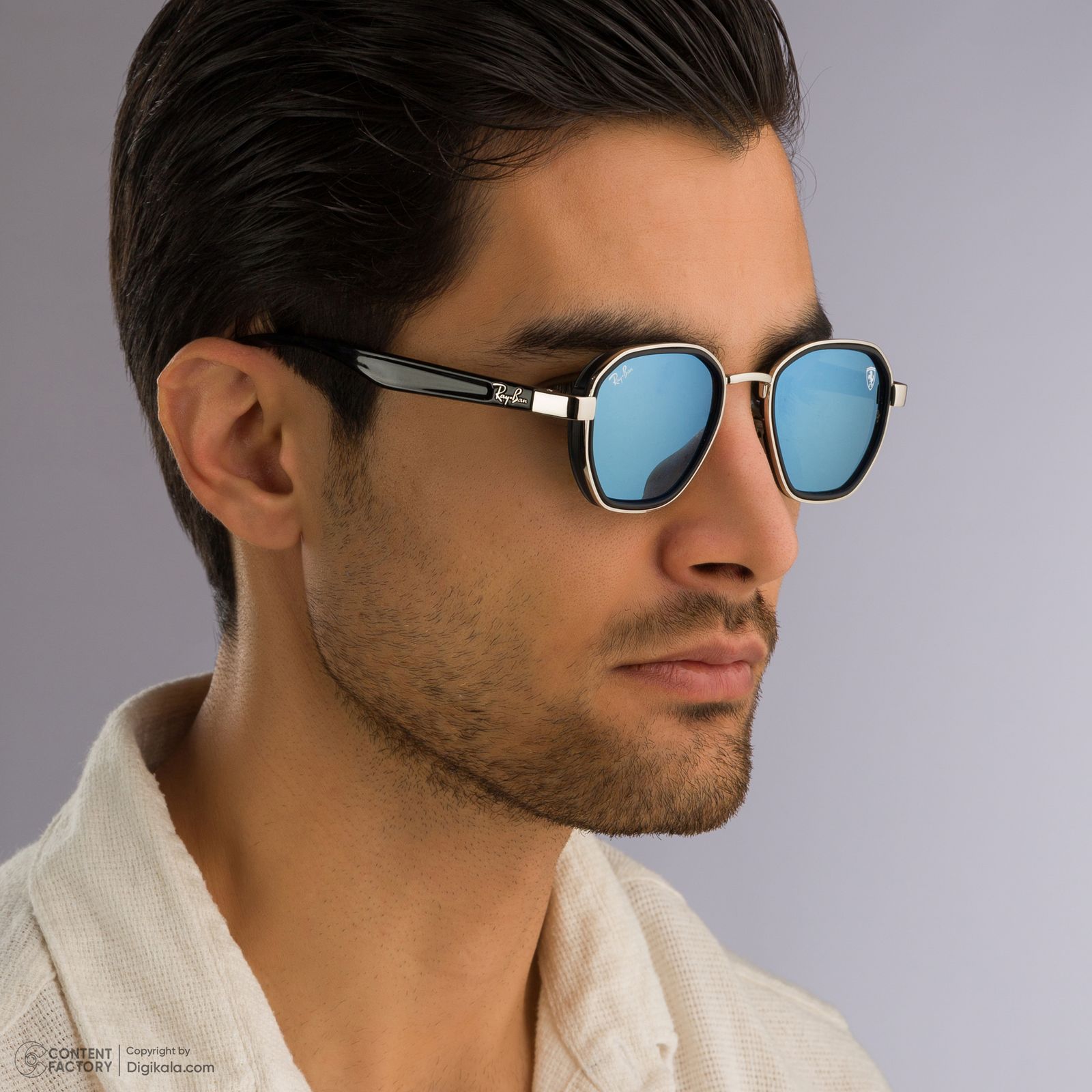 عینک آفتابی ری بن مدل RB3674M-F001/H0 -  - 7
