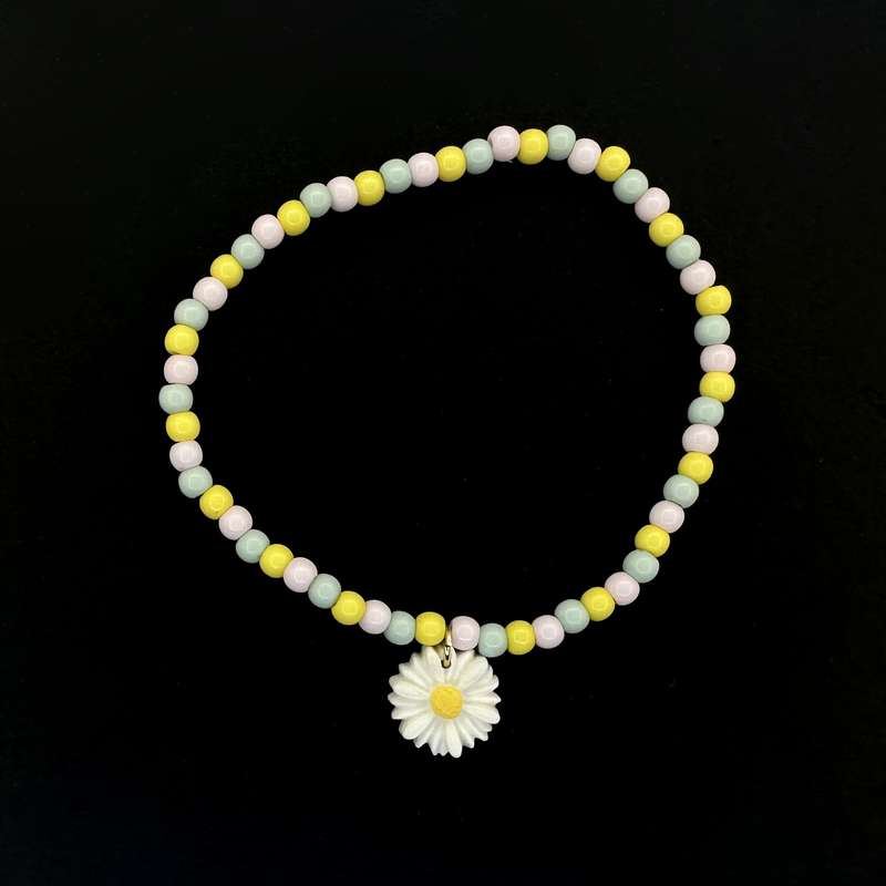 دستبند دخترانه مدل گل آویز دستبند دخترانه مدل گل آویز