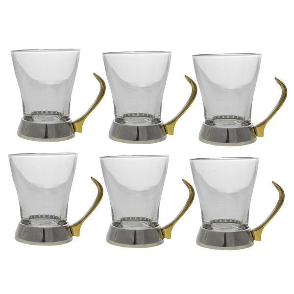 استکان مدل سافینوکس کد 9501 بسته 6 عددی