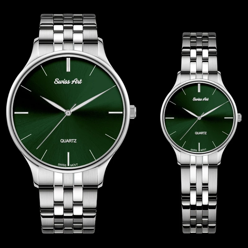 ست ساعت مچی عقربه‌ای کوارتز زنانه و مردانه سوئیس آرت مدل MR920WATCH180_1G.L