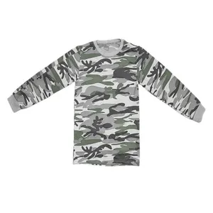 تی شرت آستین بلند پسرانه مدل ارتشی mad4