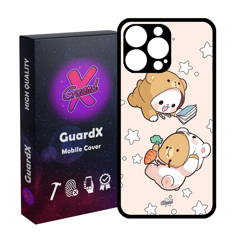 کاور گارد ایکس طرح Milk Mocha مدل Glass10540 مناسب برای گوشی موبایل اپل iPhone 14 Pro Max