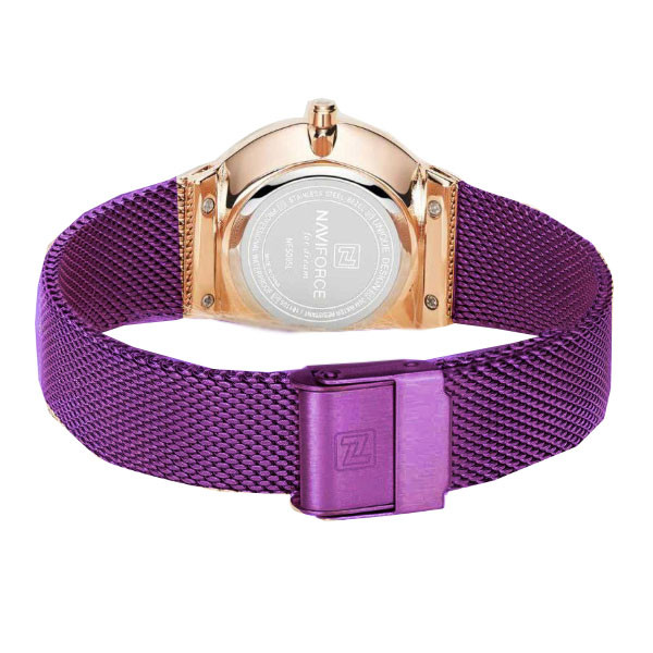 ساعت مچی عقربه ای زنانه نیوی فورس مدل NF5005 ساعت مچی عقربه ای زنانه نیوی فورس مدل NF5005