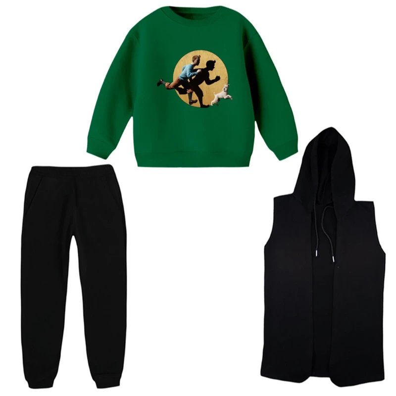 ست 3 تکه لباس راحتی بچگانه مدل تن تن   