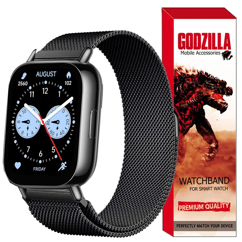 بند گودزیلا مدل Milanese مناسب برای ساعت هوشمند شیائومی Redmi Watch 5 Lite 22MM