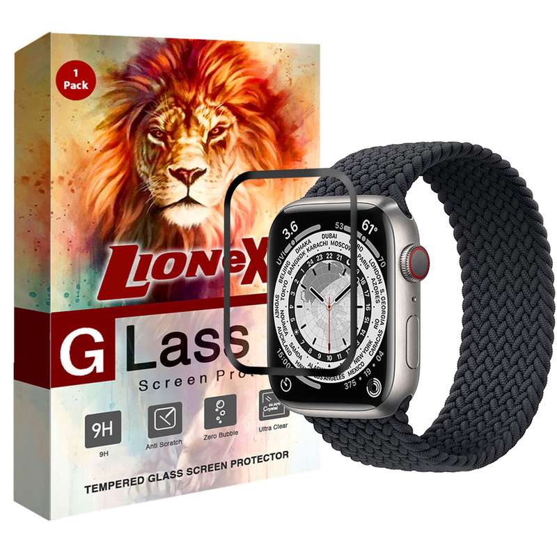 محافظ صفحه نمایش لایونکس مدل PMMA-L مناسب برای ساعت هوشمند اپل Watch Edition Series 7 45mm